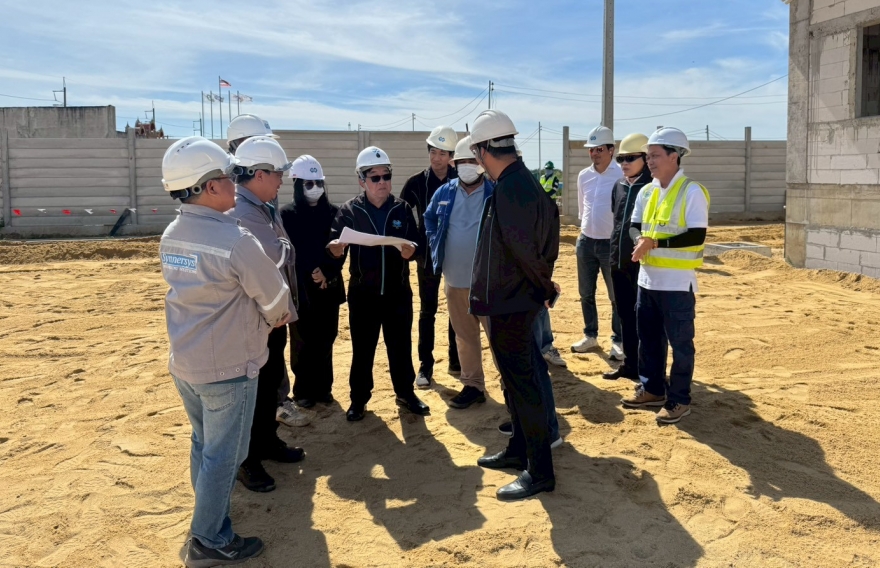 ผู้บริหารและพนักงาน บริษัท อินเด็กซ์ อินเตอร์เนชั่นแนล กรุ๊ป จำกัด (มหาชน) พร้อมด้วยทีม Partners ร่วมดูงานและติดตามความก้าวหน้า โครงการส่วนต่อขยายระบบท่อขนส่งน้ำมันสายเหนือระยะที่ 3 (อ่างทอง-สระบุรี) 